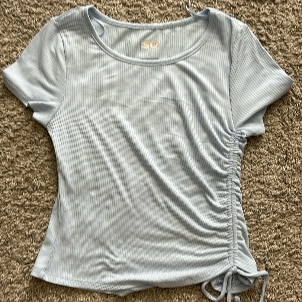 SO baby blue T-shirt